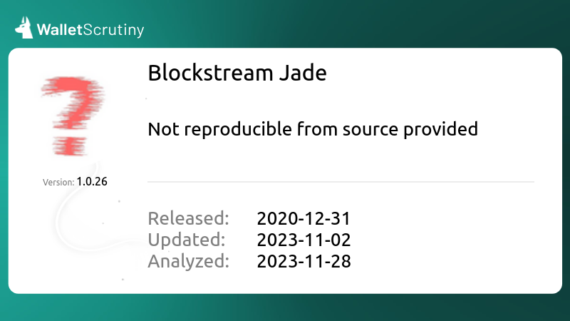 Releases · Blockstream/Jade