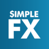 Logo SimpleFX Trade 24/7 on Global Financial Markets