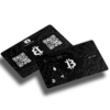 Logo Black Metal Crypto Cards